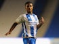 Brighton's Liam Bridcutt in action against Newport County during their League Cup first round match on August 6, 2013