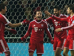 Gotze pleased with Bayern effort