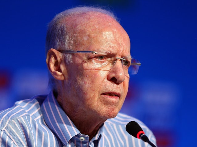  Former Brazil player and coach Mario Zagallo attends the FIFA World Cup Ambassadors Press Conference during a media day ahead of the 2014 FIFA World Cup Draw on December 5, 2013