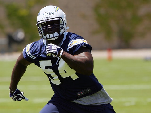 San Diego Chargers' Melvin Ingram in action during a minicamp workout on May 11, 2012
