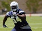 San Diego Chargers' Melvin Ingram in action during a minicamp workout on May 11, 2012