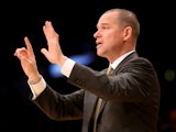 Sacramento Kings head coach Michael Malone signals during the game against Los Angeles Lakers on November 24, 2013