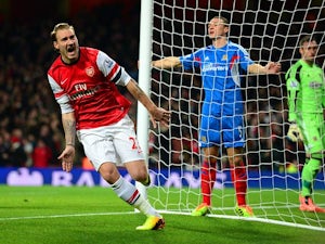 Bendtner: 'I would celebrate goal against Arsenal'