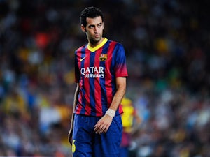Busquets out with sprained ankle ligaments