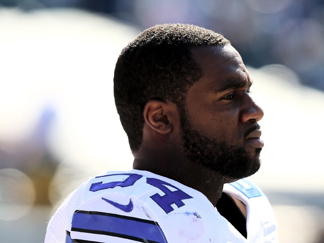 Bruce Carter #54 of the Dallas Cowboys looks on from the sideline before the game against the Philadelphia Eagles on October 20, 2013