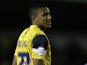 Cristian Montano of Oxford United in action during the npower League Two match between Northampton Town and Oxford United at Sixfields Stadium on April 6, 2012