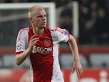 Davy Klaassen of AFC Ajax in action during the UEFA Champion League group stage match between AFC Ajax and Celtic FC held on November 6, 2013 