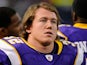 Toby Gerhart of the Minnesota Vikings looks on during the game against the Chicago Bears on January 1, 2012