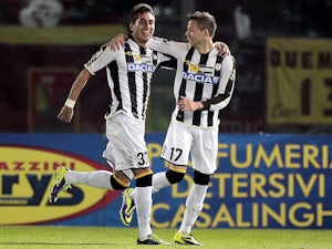 Heurtaux on target as Udinese outgun Livorno