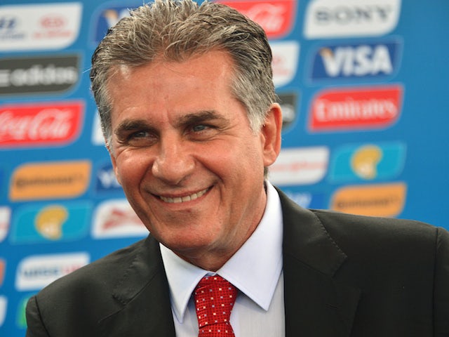 Iran national football team coach, Carlos Queiroz, arrives for the final draw of the Brazil 2014 FIFA World Cup, in Costa do Sauipe, Bahia state, Brazil, on December 6, 2013