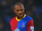 A dejected Danny Gabbidon of Crystal Palace during the Barclays Premier League match between Crystal Palace and Newcastle United and Selhurst Park on December 21, 2013