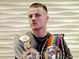 British and Commonwealth Welterweight Champion Frankie Gavin during a press conference on October 29, 2013