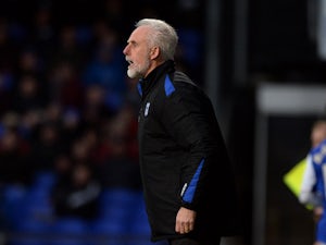 Manager Mick McCarthy of Ipswich Town shouts from the touchline during the Sky Bet Championship match between Ipswich Town and Watford at Portman Road on December 21, 2013