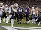 Half-Time Report: New England Patriots surge ahead of Baltimore Ravens