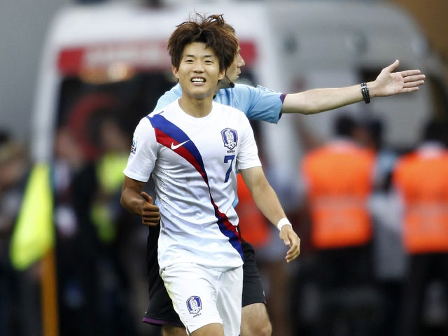 Korea Republic's Ryu Seungwoo reacts during a group stage football match between Cuba and South Korea at the FIFA Under 20 World Cup at the Kadir Has stadium in Kayseri on June 21, 2013