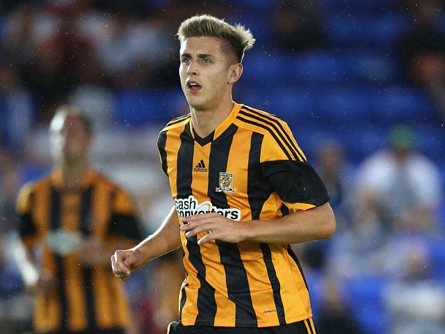 Hull's Tom Cairney in action against Birmingham during a friendly match on July 29, 2013