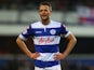 Queens Park Rangers defender Clint Hill looks on during a Championship game on December 3, 2013