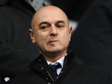 Spurs chairman Daniel Levy watches from the stands during the Barclays Premier League match between Tottenham Hotspur and West Bromwich Albion on December 26 2013