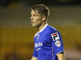 James Tarkowski of Oldham looks on during the FA Cup First Round Replay match between Wolverhampton Wanderers and Oldham Athletic at Molineux on November 19, 2013 