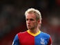 Jonny Williams of Crystal Palace in action during the Barclays Premier League match between Crystal Palace and Sunderland at Selhurst Park on August 31, 2013