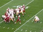 Phil Dawson of the San Francisco 49ers kicks a 27 yard field goal in the first quarter against the Arizona Cardinals during a game on December 29, 2013