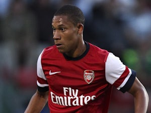 Wellington Silva during a pre season friendly match between Leyton Orient and an Arsenal XI at the Matchroom Stadium on July 30, 2013