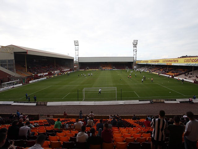 A general view of Fir Park, home of Motherwell on July 16, 2013