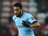 Gael Clichy in action for Manchester City on December 3, 2014