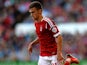 Nottingham Forest's Jamie Paterson in action against Hartlepool during their League Cup match on August 6, 2013