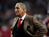 Owner Arthur Blank of the Atlanta Falcons looks on following a 17-13 loss to the New Orleans Saints in a game at the Georgia Dome on November 21, 2013