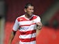 Billy Paynter of Doncaster Rovers during the Pre Season Friendly match between Doncaster Rovers and Motherwell at the Keepmoat Stadium on July 13, 2013