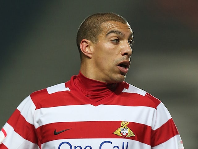 James Harper of Doncaster Rovers in action during the npower League One match between MK Dons and Doncaster Rovers at Stadium MK on March 5, 2013