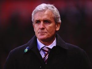 Hughes pleased with Stoke