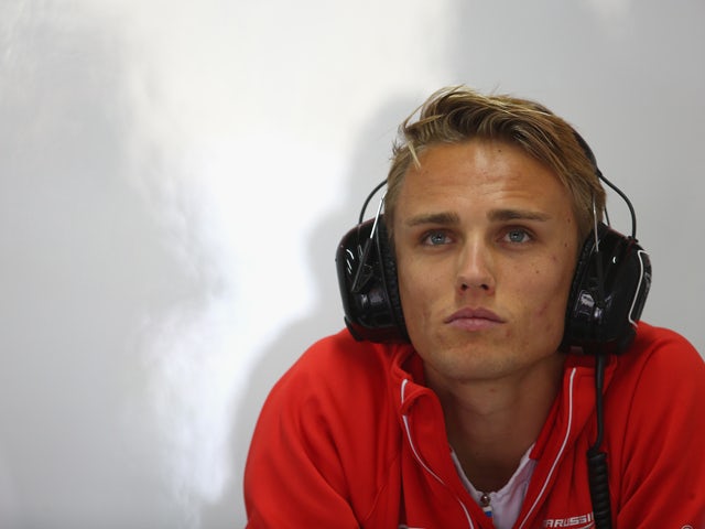 Max Chilton of Great Britain and Marussia prepares to drive during practice for the Brazilian Formula One Grand Prix at Autodromo Jose Carlos Pace on November 22, 2013