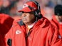 Kansas City Chiefs head coach Romeo Crennel during the game against the Denver Broncos on December 30, 2012