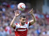 Stuart Parnaby of Middlesbrough during their Sky Bet Championship match against Leicester City at the Riverside Stadium on August 3, 2013