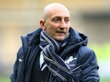 Millwall manager Ian Holloway looks on during his team's Championship match against Ipswich on January 18, 2014