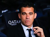 Head coach Luis Garcia Plaza of Getafe CF looks on during the Copa del Rey round of 16 first leg match between FC Barcelona and Getafe CF at Camp Nou on January 8, 2014