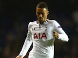Tottenham's Ryan Fredericks in action against Anji Makhachkala during their Europa League match on December 12, 2013