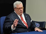  Tommy Smith, President of the Tennessee Titans addresses the media at the Saint Thomas Sports Park on January 14, 2014
