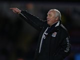 Northampton Town caretaker manager Andy King gives instructions during the Sky Bet League Two match between Northampton Town and York City at Sixfields Stadium on January 11, 2014