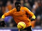 Bakary Sako of Wolves in action during the Sky Bet League One game between Wolverhampton Wanderers and Brentford at Molineux on November 23, 2013