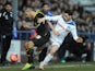 Ian Henderson of Rochdale in action with Joe Mattock of Sheffield Wednesday during the FA Cup with Budweiser Fourth Round match on January 25, 2014