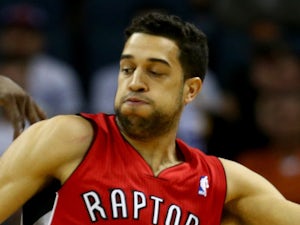 Landry Fields in action against the Charlotte Bobcats on November 6, 2013