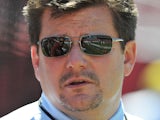 President Michael Bidwill of the Arizona Cardinals watches warmups before play against the Tampa Bay Buccaneers September 29, 2013