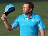 Sergio Garcia of Spain looks on as he competes in the final round of the Qatar Masters at the Doha Golf Club on January 25, 2014