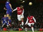 Thierry Henry, then of Arsenal, scores the winning goal against Manchester United on January 21, 2007.