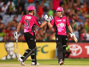 Sixers beat Thunder to go second in Big Bash