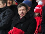 Arsenal's US majority shareholder Stan Kroenke takes his seat before the English Premier League football match between Arsenal and Aston Villa at the Emirates Stadium in London on February 23, 2013