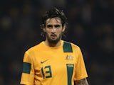 Rhys Williams of Australia during the International Friendly match between Canada and Australia at Craven Cottage on October 15, 2013 